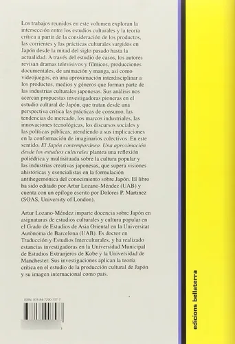 El Japón Contemporáneo Artur Lozano-méndez Ed. Bellaterra