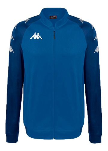 Campera Kappa Running Hombre Soccer Verone Azul Cli