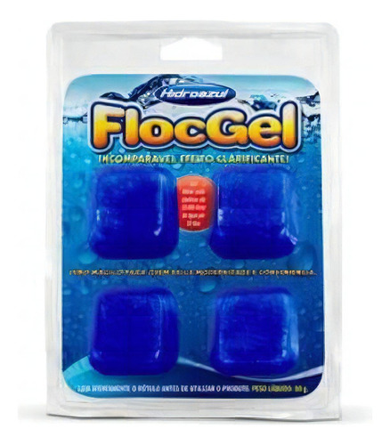 Floc Gel Hydroblue, 4 cubos, 90 g