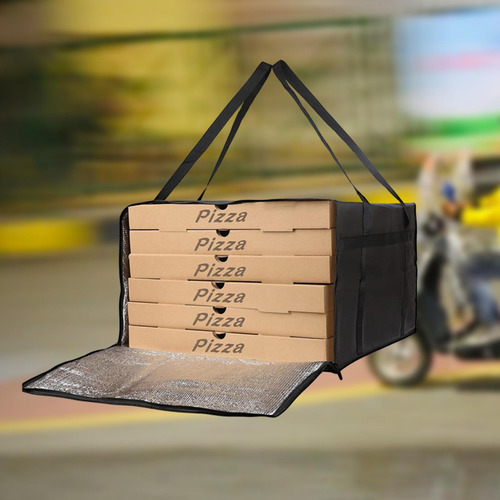 Bolsa Para Comida Y Pizza, Totalmente Aislada, De Gran