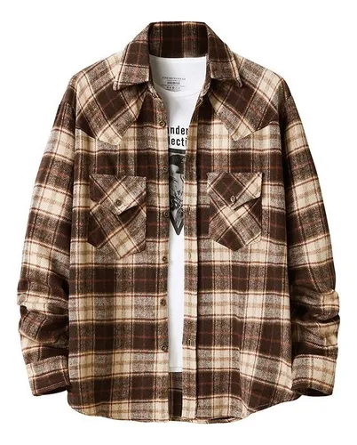 Camisa franela hombre mercadolibre hotsell