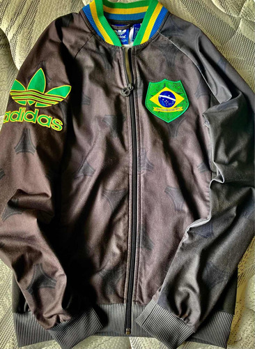 Chamarra Brasil adidas Originals (no Pelé No Ronaldo)