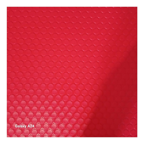 Tachon Piso Antiderrapante Hule Rojo De 1.50m X 7m