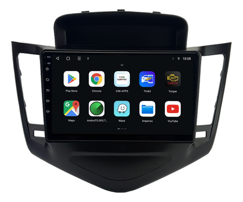 Kit Multimidia 9 Polegadas Android Gm Cruze 2011 A 2015