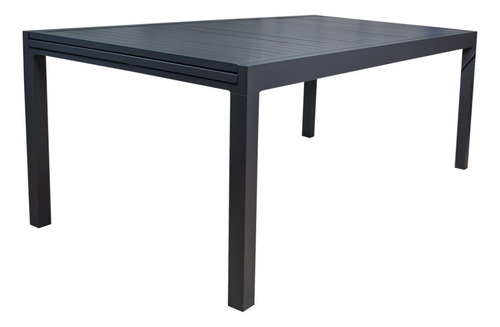 Mesa De Comedor Expandible Doume Interior,exterior 2 M/3.2 M Carbón