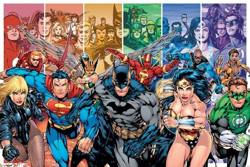 Poster Importado De Justice League America - Generations