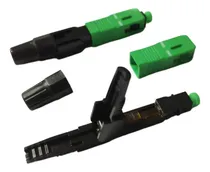 Comprar 100un Fast Conector Reutilizável Ftth Sc\u002Fapc Verde H-01 Jt