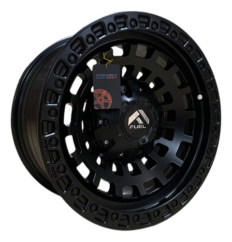 4 Rines Matt Black 17 5x127 Jeep, Cherokee