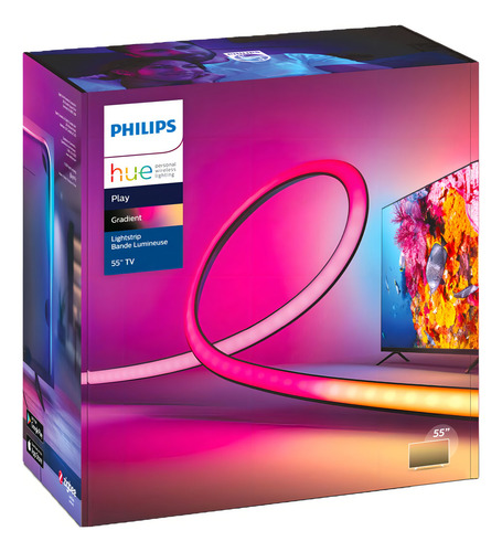 Tira LED Philips by Signify Gradient Lightstrip de 55 pulgadas