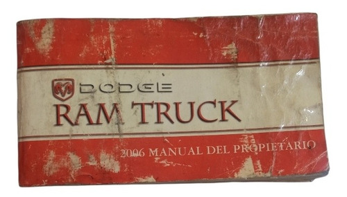 Manual Usuario Físico Dodge Ram Truck (usado)