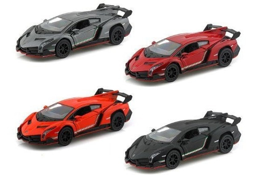 Set 4 Lamborghini Veneno 1/36