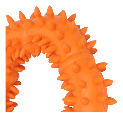 Dog Thorn Toy Chew Design Rubber Lightweight Throwing