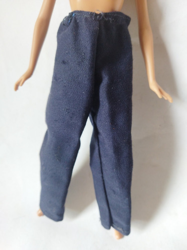 Barbie Solo Ropa Pantalón Azul Marino Casual Ken Hombre 