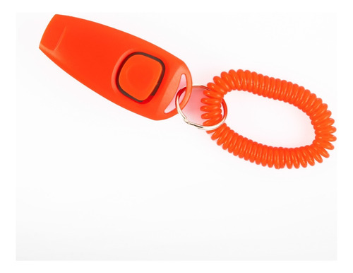 Pets&more Clicker Entrenador Con Silbato Color Rojo