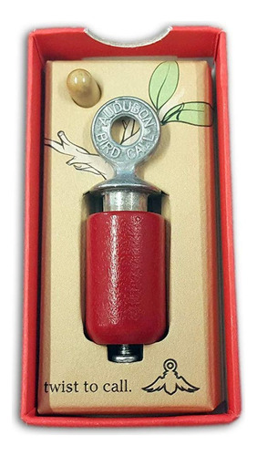 Audubon Bird Call Rojo Caja De Regalo Modelo Home Y Garden S