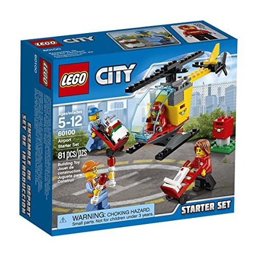 Set De Inicio Lego 60100 City Airport, Kit De Construcción (