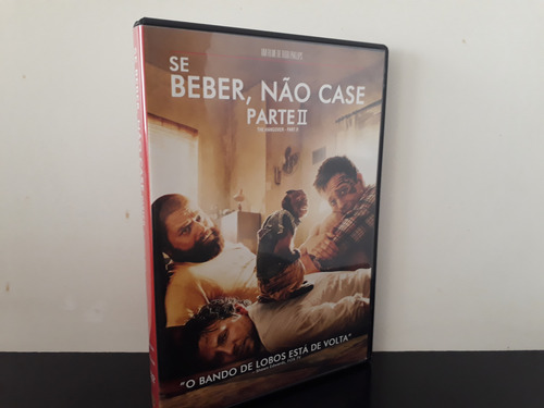Dvd Lote 2 Filmes Se Beber Não Case 1 E 2 (excelente Estado) (Usado)