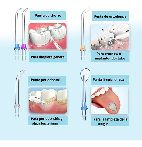 Irrigador Dental Limpieza Bucal Mayor Potencia H2ofloss