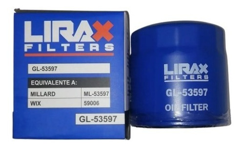 Filtro De Aceite Gl-53597 Chery Modelo Orinoco Año 10-13