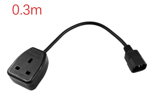 Enchufe Iec320 C14 A Reino Unido Bs1363a, Enchufe Macho Iec