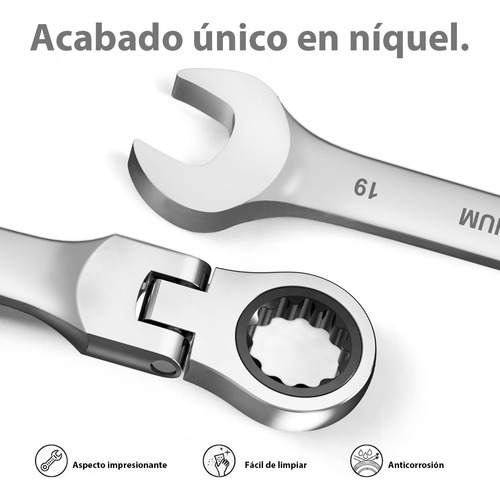 Kit De Llaves De Matraca Mecánica 6-8 Mm Juego De Llaves 3pz