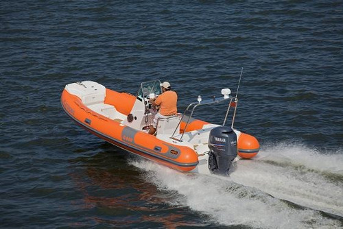 Imagem 5 de 6 de Bote Infavel Zefir G600 G2 + Motor Yamaha 150 Hp 4 T Okm 20
