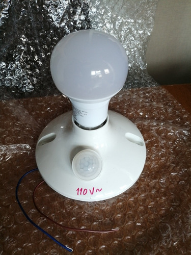 Imagen 9 de 10 de Leds + Roseta + Sensor Luz Y Movimiento 12v 24v Planta Solar