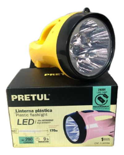 Linterna Recargable Led Pretul 