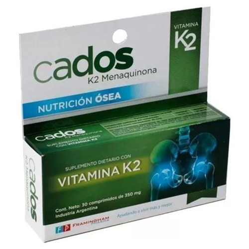 Cados Suplemento Dietario K2 Menaquinona Fortalece Huesos