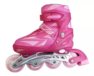 Patines Lineales Mirey + Casco + Protectores + Abec 7