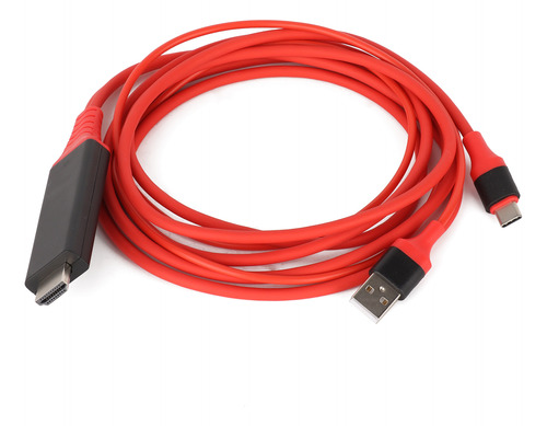 Cable Adaptador De Interfaz Multimedia De Tipo C A Alta Defi