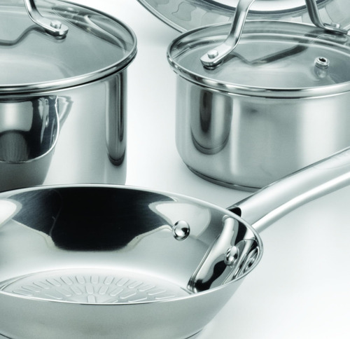 T-fal Performa De Salsa De Acero Inoxidable Con Tapa De 3 Cu