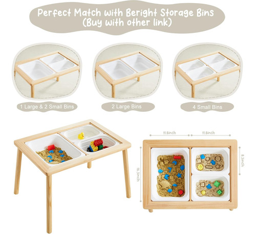 Mesa Actvity Para Niños Con 3 Placas Base Blanco Y Con 3 Con