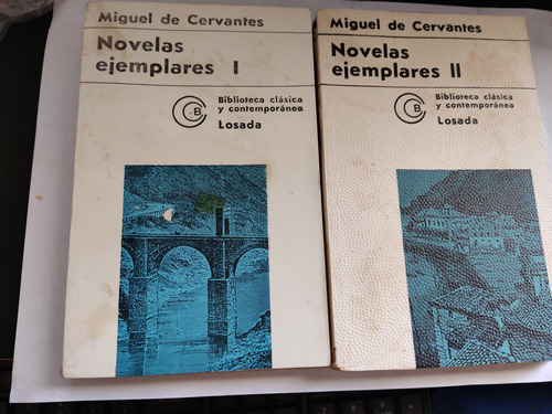 Novelas Ejemplares Miguel De Cervantes 2v Editorial Losada