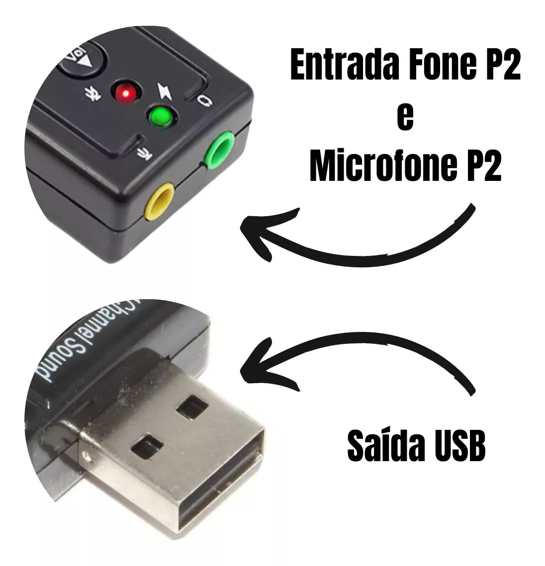 Terceira imagem para pesquisa de adaptador audio usb