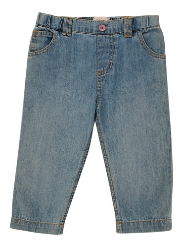 Jean Denim Medio 5 Bolsillos Denim Azul Fisher Price