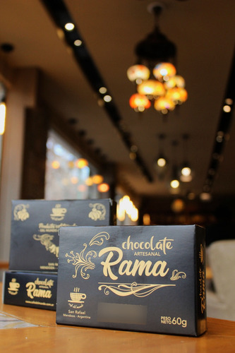 Chocolate En Rama Artesanal, Café Del Mundo, Caja X 60g
