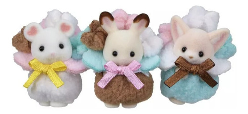 Calico Critters Baby Popcorns Yellow Epoch Ternurines