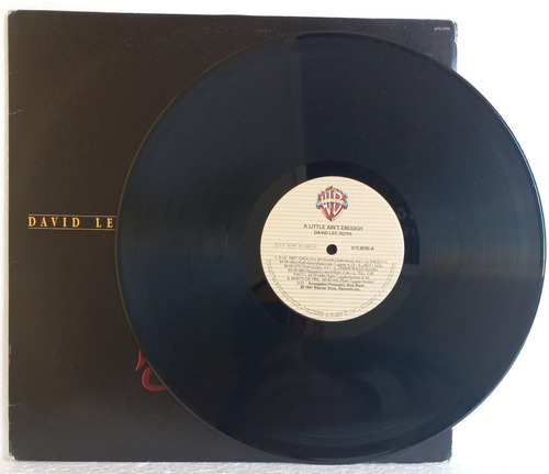 Lp Vinil David Lee Roth - A Little Ain't Enough (c/ Encarte)