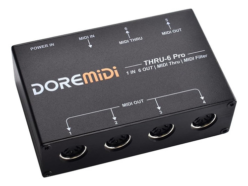 Caja Pro Midi Thru6 Pro Divisor Midi + Filtro Que Se Ut...