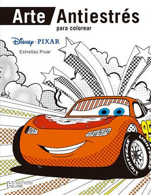 Libro Arte Antiestres Para Colorear Disney Pixar Es Original