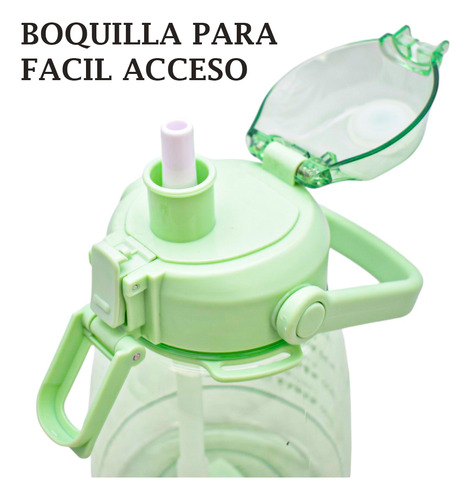 Botella Deportiva De Tritan Con Asa Dodge 1200ml Sm22hat102