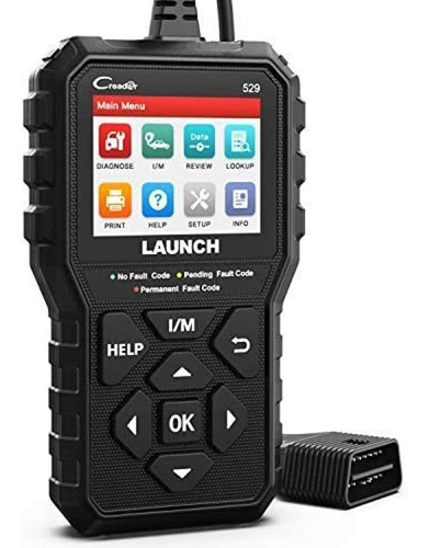 Imagen 1 de 5 de Escaner Automotriz Launch Creader Crp529 G2