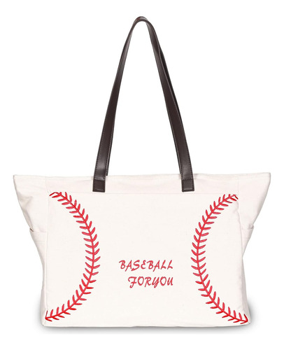 Yhshyzh Bolso De Béisbol Para Mamá Para Mujer Béisbol Para T