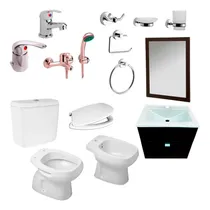Comprar Sanitarios Roca Griferias Inodoro Vanitory Combo125 Pe