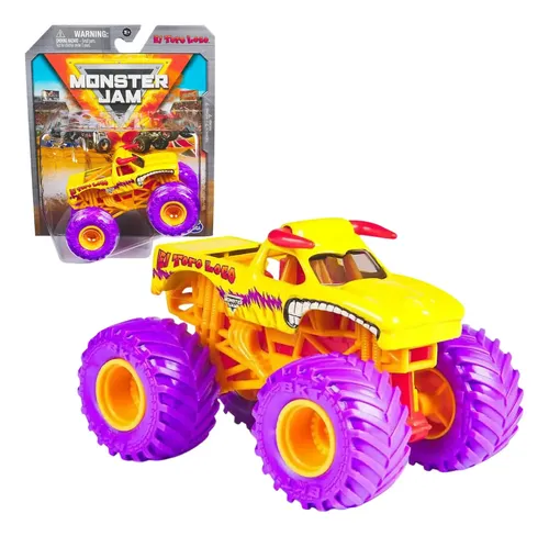 Carrinho El Toro Loco Série 7 Escala 1:64 - Monster Jam