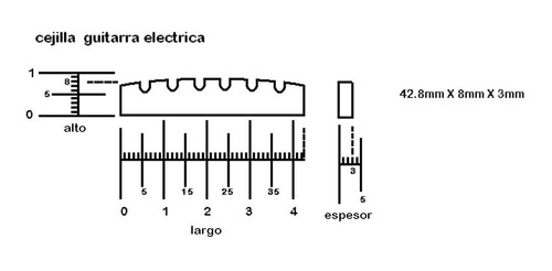 Cejillas Para Guitarras,cuatros.
