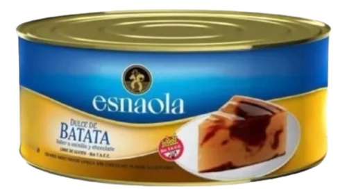 Dulce De Batata Sabor A Vainilla Y Chocolate Esnaola De 5kg