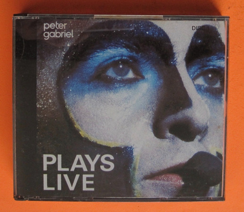 Peter Gabriel Plays Live Cd Doble Original 1983 Charisma Uk