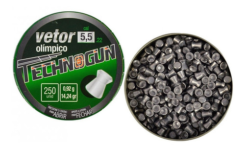 Kit 2 Chumbinho Olímpico 5.5mm + 2 Sonic Pro 5.5mm